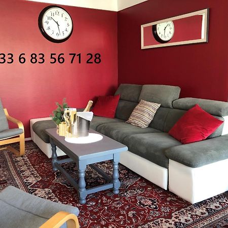Bedinreims "Burgundy Bottle" 110M2 Exceptional, 4 Chambres Doubles, 2 Bain, Free Park & Wifi, Tout Equipe Exterior foto